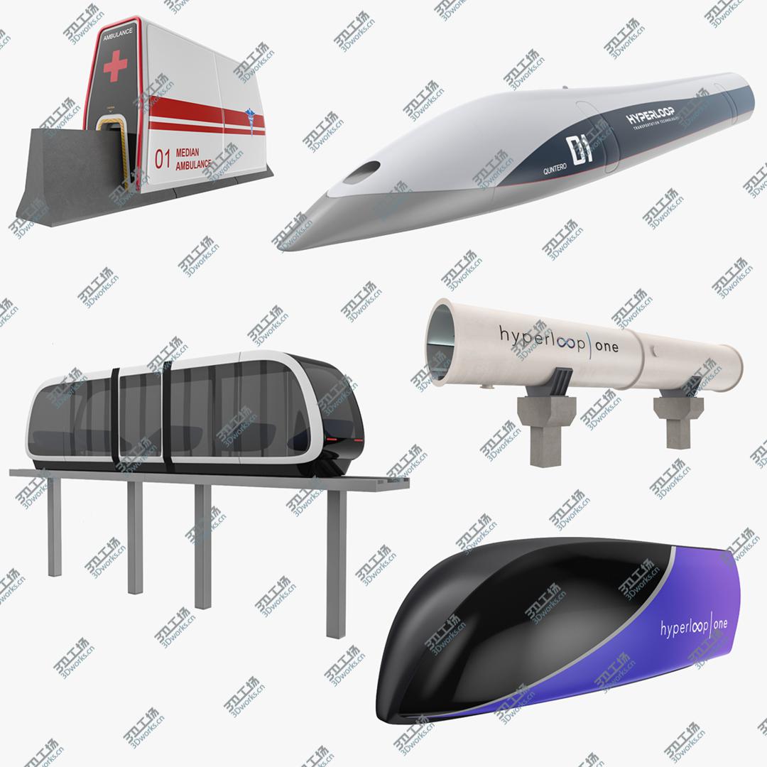 images/goods_img/20210313/3D Modern Transit System Collection model/1.jpg